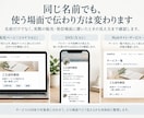 サービス名の候補を、伝わり方まで見て比較します 販売ページ・SNSなど、実際に使う場面での違いを整理します イメージ2