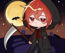 グッズ等に使えるミニキャライラスト描きます きゅるりとしたおめめが特徴的で、可愛いらしくポップに描けます イメージ4