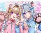 リッチな塗りのキャラクターイラスト制作します 二次創作可能です。リッチな美麗イラストで注目を浴びよう！ イメージ1