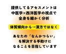 痩せない理由・不調の背景をアセスメントします 西洋医学と中医学の視点で体質と生活を整理 イメージ6