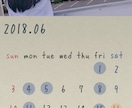 壁紙用のカレンダー作成します 予定をすぐチェックしたい人向け イメージ3