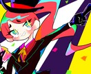 目を引く！オリジナル曲、ボカロ曲のサムネを描きます ビビッドでポップなサムネイルの制作をします！！ イメージ1