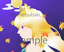 おしゃれでかわいい女性のSNS用アイコンを作ります SNSなどで使える似顔絵(アイコン)を描きます。 イメージ4
