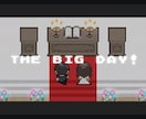 結婚式ゲーム風プロフィールムービー【A】作ります 可愛いドット絵と一緒にお二人のストーリーを上映♪ イメージ6