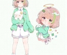 VTuber様向け立ち絵&SDイラスト描きます 3枠限定＊立ち絵&SDイラストのセットでお届けします！ イメージ3