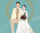 写真とイラストの中間のような似顔絵を描きます 「ちょうどいい似顔絵」をお探しの方へ。 イメージ7
