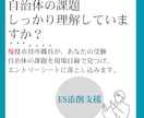 現場目線で伝えることができる！ESを添削します あなたの強みと自治体の課題や魅力をマッチングさせます イメージ1