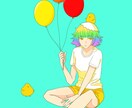 鮮やかなアイコン描きますます アイコン作るならココ！オリジナリティ溢れるイラストを是非！ イメージ2