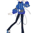 キャラクター立ち絵（全身/バストアップ）描きます 追加料金で最長２日で提供。初めての方でも大歓迎です！ イメージ3