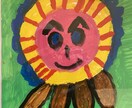 世界に1枚だけの絵描きます アクリル絵の具で26cm×37.5cmの画用紙に描きます イメージ10