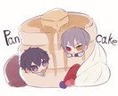 希望のSD.ミニキャラ絵を描きます アイコンなどにも使える可愛らしい絵柄 イメージ5