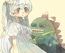 似顔絵・オリキャラアイコンイラスト作成いたします アイコンや、観賞用イラストが欲しい方に。 イメージ6