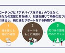 お試し:対話で思考整理をサポートします はじめての方も安心のコーチング イメージ3