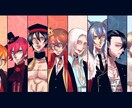 イケメン！美女！なキャラデザの立ち絵承ります TRPG・SNS・動画・配信用まで幅広く対応いたします イメージ2
