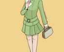 人物イラストを制作します 顔のアップから半身（バストアップ）全身像まで イメージ2