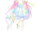 一枚絵/立ち絵/キャラ•衣装デザイン 描きます 可愛いからかっこいい、このイラストが欲しいに出会えます イメージ7