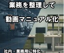 属人化している業務を整理し動画マニュアル化します 属人化を止め、誰でも回る仕組みに イメージ1