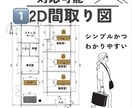 手書きラフから間取り図作成します 手書きラフから間取り図作成します／3D付きも対応可 イメージ2
