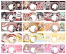アイコンリング・IRIAMヘッダーセット制作します 特急納期可！単体でのご依頼も歓迎です！！ イメージ2