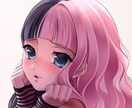 美少女のイラストを制作します アニメ調でありながら、細部まで描き込み丁寧に仕上げます！ イメージ6
