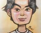 プロの似顔絵師小学館スピリッツ賞受賞者が描きます 結婚式や誕生日プレゼントに!破格!※お顔、肩まわりのみ。 イメージ4