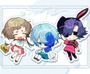 ミニキャラ制作いたします 幅広くご使用いただけるミニキャラを制作いたします！ イメージ2