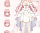全力でVtuberデビューを徹底サポートいたします キャラデザ、Live2D、パーツ分け、修正無制限、著作権譲渡 イメージ8