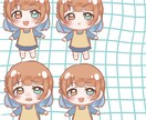 表情差分付き！SDキャラクター描きます 癒されるキャラクターをサムネやアイコン等に是非！ イメージ1