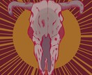 ダークで退廃的なワンポイントイラストを描きます イラストパレットには豊富な色があるのでどんな配色もできます。 イメージ1