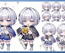 商用可！ミニキャライラスト描きます グッズや配信素材として使いやすいミニキャラです！ イメージ3
