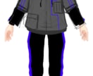 あなたのVtuberモデル制作します イラストからモデリングまで一括制作！【VTS対応】 イメージ5
