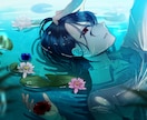 歌ってみた・MVの一枚絵、合唱立ち絵お描きします 透明感抜群！オリジナルイラストで魅力をプラス！ イメージ6
