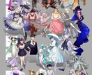 ご希望のイラスト描きます 動画サムネ用イラスト、TRPG用立ち絵など制作します イメージ3