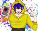 SNS用アイコン、歌ってみた等動画の１枚絵描きます SNS用アイコン、歌ってみた等動画の１枚絵etc！！ イメージ1