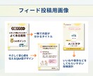 Instagram投稿用画像作成いたします 想いをカタチに、ちゃんと伝わるお手伝い イメージ3