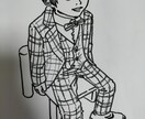 思い出を手書きで温かいイラストにします SNSアイコンにも使える！手書きイラスト！ イメージ2