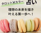 タロット&カラーで深層心理を読み解きます 日本初✨カラットセラピーであなたも知らないあなたが分かる⁉️ イメージ2