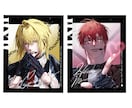 商用◎キャラの魅力を厚塗りで繊細に制作いたします 動画サムネ/立ち絵/キャラデザ/snsアイコン/1枚絵etc イメージ6