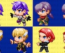 RPGツクール用ドット絵キャラクター制作します RPGツクール公式DLC制作歴約9年ドット絵師です。 イメージ5