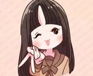 最短即日商用可◎ほんわかする似顔絵アイコン描きます あなたをデフォルメ化！ミニキャラアイコンならお任せ下さい！ イメージ1