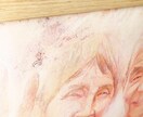 原画納品！手描きの特別なウェルカムボード作成します 木枠キャンバスに絵の具と色鉛筆であたたかい絵に仕上げます イメージ7
