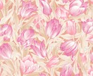 プロ歴３0年｜花柄テキスタイル図案制作します 商用自由、著作権譲渡、使い道自由 イメージ5