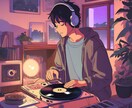 チルなLo-Fiヒップホップ作成します YouTube・作業用BGM・ラップ用トラックに最適 イメージ1