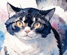 商用利用OK！写真から動物の水彩イラストを描きます ご自身のペットを水彩画風の温かいイラストにしたい！ イメージ4