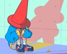 ポップでカラフルなイラスト描きます 周りと差をつけたい人必見！目を引く個性的な絵柄です！ イメージ5