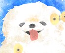 ポップ&キラキラにペットさん似顔絵描きます あなたのお家のペットさんの似顔絵を描きます✨最速当日♫ イメージ4