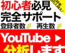 あなたのYouTubeチャンネルをコンサルします 登録者20万人の運営者がYouTubeの全てを直接アドバイス イメージ1