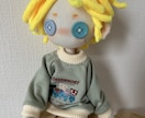 CCDOLL・手作りぬいぐるみを販売します 完全一点もの・即納OK・オッドアイ少年 イメージ3