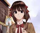 かわいいクラシックな女の子をお描きいたします SNS・商用利用◎1からキャラクターデザインも！ イメージ1