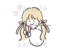 アイコンにぴったりなゆるゆる似顔絵作成します ふんわりしたイラストのアイコンをお探しの方、いかがですか？ イメージ2